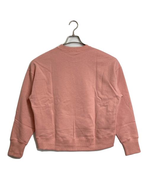DRESSTERIOR（ドレステリア）DRESSTERIOR (ドレステリア) ヴィンテージロゴスウェット スウェット クルーネック USED加工　日本製 ピンク サイズ:38の古着・服飾アイテム