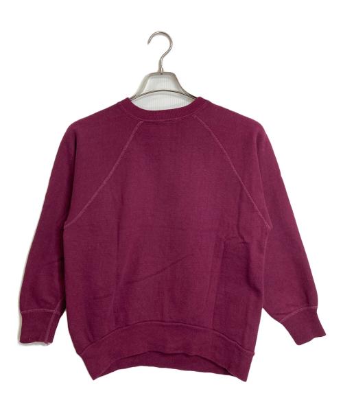 Champion（チャンピオン）Champion (チャンピオン) 【古着】70’Sヴィンテージラグランスリーブスウェット　70年代　USA製 HARVARD バータグ　アメリカ製 ボルドー サイズ:Mの古着・服飾アイテム