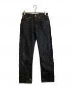 LEVI'Sリーバイス）の古着「【古着】先染め501デニムパンツ　02年製」｜ブラック