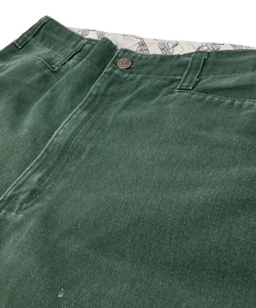 BEN DAVIS（ベンデイビス）BEN DAVIS (ベンデイビス) 【古着】フリスコパンツ ワークパンツ ツイル ジッパーフライ グリーン サイズ:W34　の古着・服飾アイテム