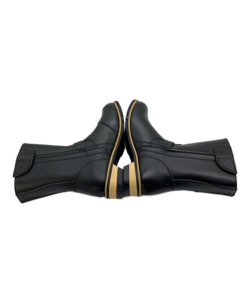 WILD WING（ワイルドウィング）WILD WING (ワイルドウィング) イーグル バイク ブーツ　牛革　カウレザー　メンズ靴 ブラック サイズ:24.5cmの古着・服飾アイテム