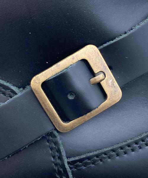 WILD WING（ワイルドウィング）WILD WING (ワイルドウィング) イーグル バイク ブーツ　牛革　カウレザー　メンズ靴 ブラック サイズ:24.5cmの古着・服飾アイテム