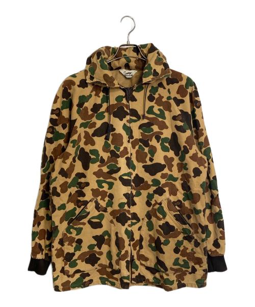 DUXBAK（ダックスバック）DUXBAK (ダックスバック) 【古着】1970s DUCK HUNTER CAMO Flannel Parka” ベージュ サイズ:Lの古着・服飾アイテム