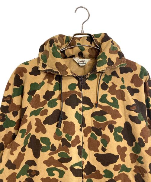 DUXBAK（ダックスバック）DUXBAK (ダックスバック) 【古着】1970s DUCK HUNTER CAMO Flannel Parka” ベージュ サイズ:Lの古着・服飾アイテム