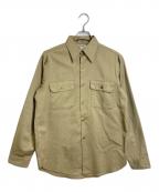 BIG YANKビッグヤンク）の古着「【古着】70’Sワークシャツ　７０年代」｜ベージュ