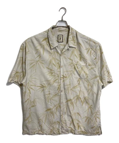 JAMAICA JAXX（ジャマイカ ジャックス）JAMAICA JAXX (ジャマイカ ジャックス) 【古着】アロハシャツ シルクシャツ　半袖シャツ　総柄 ベージュ サイズ:XXLの古着・服飾アイテム
