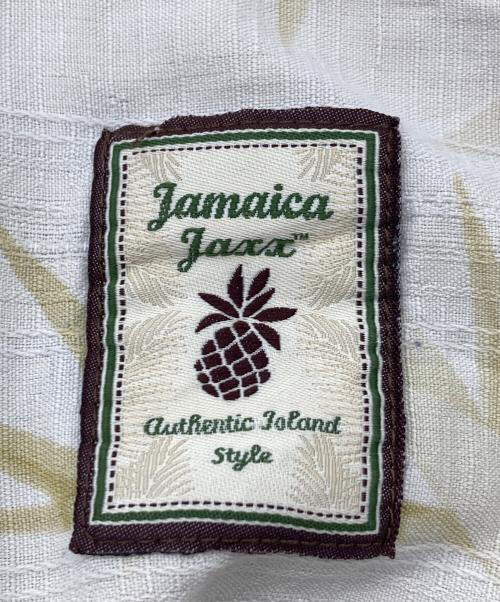 JAMAICA JAXX（ジャマイカ ジャックス）JAMAICA JAXX (ジャマイカ ジャックス) 【古着】アロハシャツ シルクシャツ　半袖シャツ　総柄 ベージュ サイズ:XXLの古着・服飾アイテム