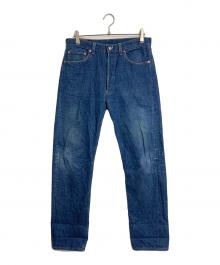 LEVI'S（リーバイス）の古着「【古着】デニムパンツ　94製 USA製 ボタン裏555 米国製　アメリカ製　ボタンフライ」｜インディゴ