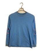 SUPREMEシュプリーム）の古着「Cutout Sleeves L/S Top」｜スカイブルー