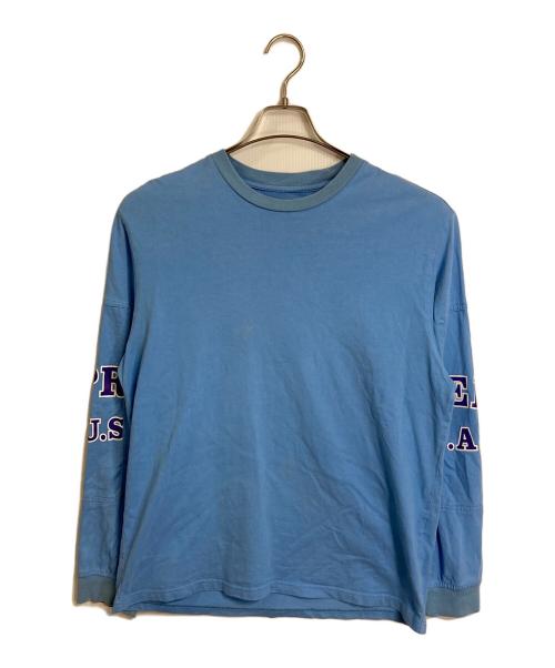 SUPREME（シュプリーム）Supreme (シュプリーム) Cutout Sleeves L/S Top  スカイブルー サイズ:Sの古着・服飾アイテム