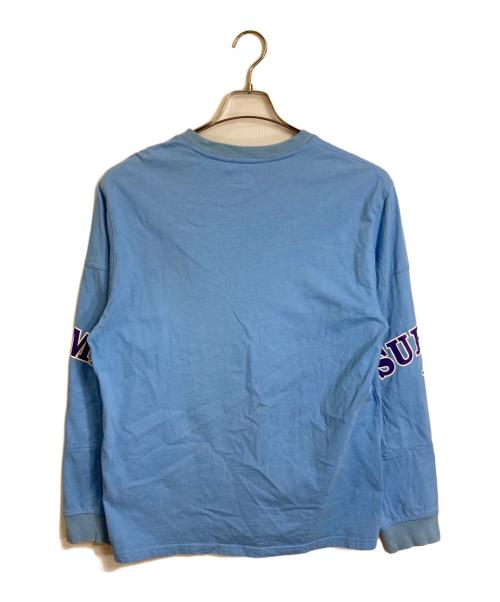 SUPREME（シュプリーム）Supreme (シュプリーム) Cutout Sleeves L/S Top  スカイブルー サイズ:Sの古着・服飾アイテム