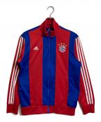 adidasアディダス）の古着「FC BAYERN MUNCHEN FCバイエルン・ミュンヘン トラックジャケット ジップジャケット　」｜レッド×ブルー