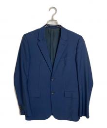 BALENCIAGA（バレンシアガ）の古着「モヘヤ混テーラードジャケット」｜ネイビー