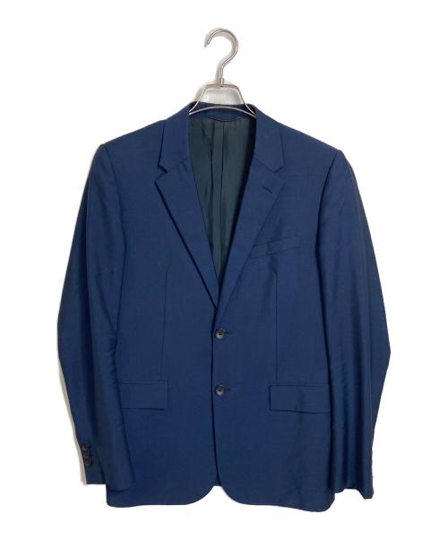 BALENCIAGA（バレンシアガ）BALENCIAGA (バレンシアガ) モヘヤ混テーラードジャケット ネイビー サイズ:48の古着・服飾アイテム