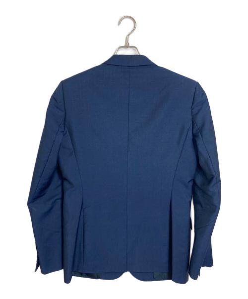 BALENCIAGA（バレンシアガ）BALENCIAGA (バレンシアガ) モヘヤ混テーラードジャケット ネイビー サイズ:48の古着・服飾アイテム