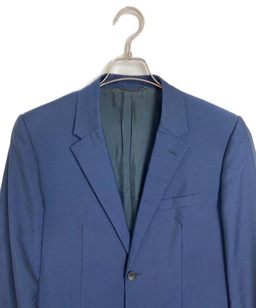 BALENCIAGA（バレンシアガ）BALENCIAGA (バレンシアガ) モヘヤ混テーラードジャケット ネイビー サイズ:48の古着・服飾アイテム