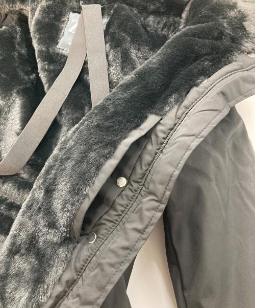 ZARA（ザラ）ZARA (ザラ) ウォータ＆ウインドプロテクトアノラックジャケット　中綿ジャケット ブラック サイズ:Mの古着・服飾アイテム