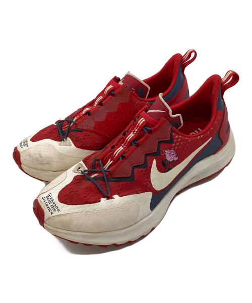NIKE（ナイキ）NIKE (ナイキ) GYAKUSOU (ギャクソウ) AIR ZOOM PEGASUS 36 TRAIL RED サイズ:UK5.5の古着・服飾アイテム