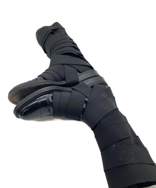 GIVENCHY（ジバンシィ）GIVENCHY (ジバンシィ) バンテージブーツ　レザーブーツ　ロングブーツ ブラック サイズ:40の古着・服飾アイテム