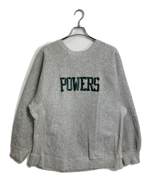 Hanes（ヘインズ）Hanes (ヘインズ) 【古着】80-90’s BEEFYプリントスウェット USA製  カレッジロゴ WEBUTUCK FIELD HOCKEY 80年代　９０年代 グレー サイズ:Lの古着・服飾アイテム