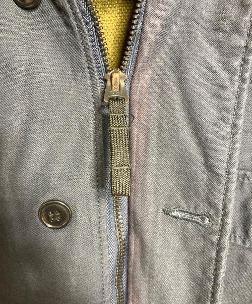 HOUSTON（ヒューストン）HOUSTON (ヒューストン) 【古着】A-2デッキジャケット　アウター　日本製 ネイビー サイズ:40Rの古着・服飾アイテム