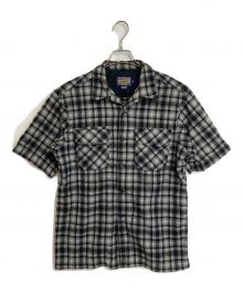 PENDLETON（ペンドルトン）の古着「半袖オンブレチェックシャツ」｜グレー