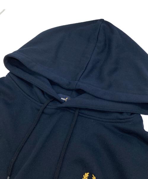 FRED PERRY（フレッドペリー）FRED PERRY (フレッドペリー) 裾プリーツワンピース ネイビー サイズ:UK10の古着・服飾アイテム