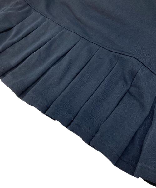 FRED PERRY（フレッドペリー）FRED PERRY (フレッドペリー) 裾プリーツワンピース ネイビー サイズ:UK10の古着・服飾アイテム