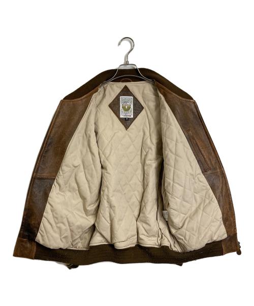 STARTER（スターター）STARTER (スターター) COOPERSTOWN COLLECTION (クーパースダウンコレクション) 【古着】90sレザースタジャン　90年代 white sox ホワイトソックス ブラウン サイズ:Mの古着・服飾アイテム