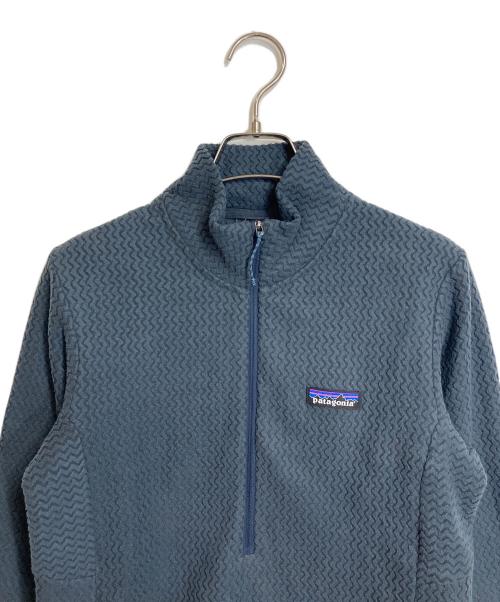 Patagonia（パタゴニア）Patagonia (パタゴニア) R1 エア ジップネック ハーフジップカットソー ネイビー サイズ:Sの古着・服飾アイテム
