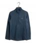 Patagonia（パタゴニア）の古着「R1 エア ジップネック ハーフジップカットソー」｜ネイビー