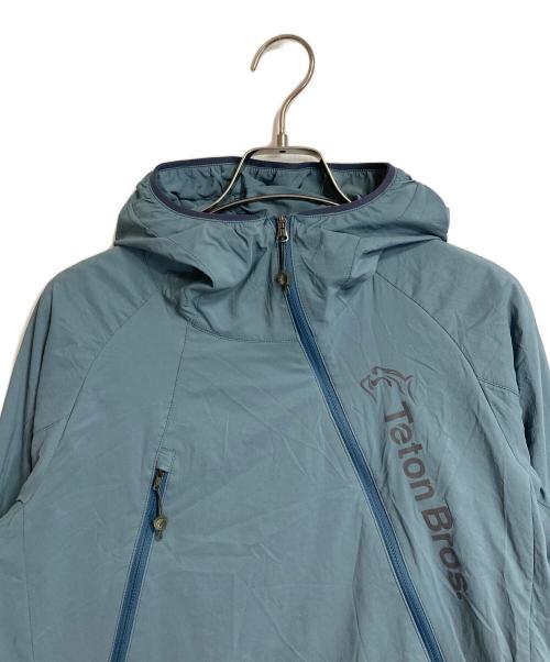 Teton Bros（ティートンブロス）Teton Bros (ティートンブロス) アノラックパーカー W’s Breath Runner インサレーションジャケット ネイビー サイズ:Mの古着・服飾アイテム