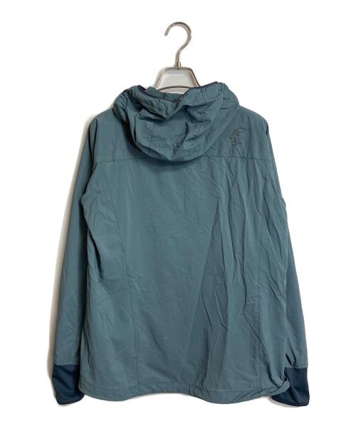 Teton Bros（ティートンブロス）Teton Bros (ティートンブロス) アノラックパーカー W’s Breath Runner インサレーションジャケット ネイビー サイズ:Mの古着・服飾アイテム