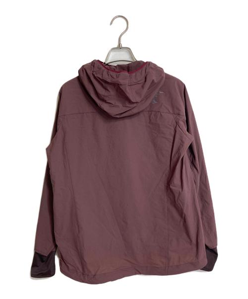 Teton Bros（ティートンブロス）Teton Bros (ティートンブロス) アノラックパーカー W’s Breath Runner インサレーションジャケット バーガンディー サイズ:Mの古着・服飾アイテム