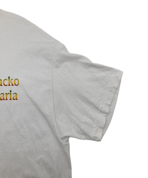 WACKO MARIA（ワコマリア）WACKO MARIA (ワコマリア) 22SS ラスタカラーロゴ Tシャツ マリア像 プリントTシャツ ホワイト ラスタ サイズ:XLの古着・服飾アイテム
