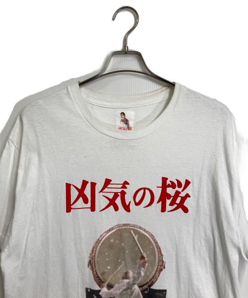 WACKO MARIA（ワコマリア）WACKO MARIA (ワコマリア) 凶気の桜 Tシャツ プリントTシャツ クルーネックTシャツ 凶器の桜 ホワイト サイズ:Lの古着・服飾アイテム