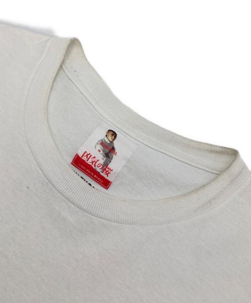 WACKO MARIA（ワコマリア）WACKO MARIA (ワコマリア) 凶気の桜 Tシャツ プリントTシャツ クルーネックTシャツ 凶器の桜 ホワイト サイズ:Lの古着・服飾アイテム