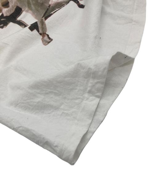 WACKO MARIA（ワコマリア）WACKO MARIA (ワコマリア) 凶気の桜 Tシャツ プリントTシャツ クルーネックTシャツ 凶器の桜 ホワイト サイズ:Lの古着・服飾アイテム