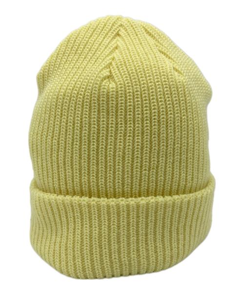 SUPREME（シュプリーム）Supreme (シュプリーム) ニットキャップ　ビーニー　カナダ製 イエロー サイズ:実寸参照の古着・服飾アイテム