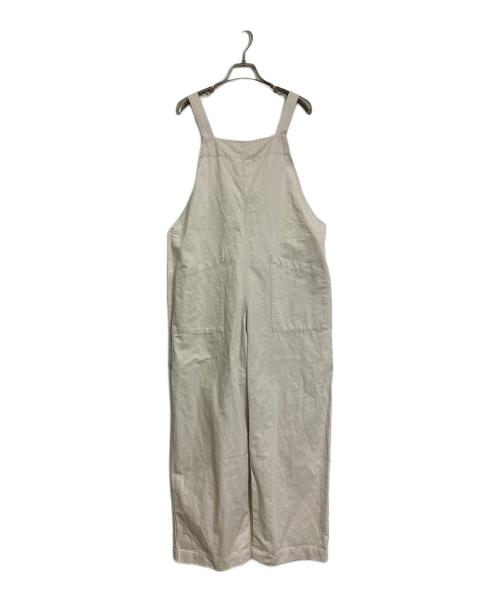 KAGURE（カグレ）KAGURE (カグレ) オールインワン　サロペット　リネン混オールインワン アイボリー サイズ:実寸参照の古着・服飾アイテム