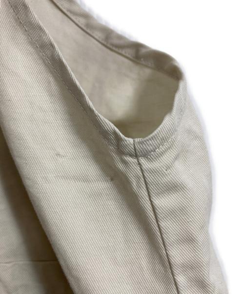 KAGURE（カグレ）KAGURE (カグレ) オールインワン　サロペット　リネン混オールインワン アイボリー サイズ:実寸参照の古着・服飾アイテム