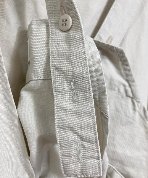 KAGURE（カグレ）KAGURE (カグレ) オールインワン　サロペット　リネン混オールインワン アイボリー サイズ:実寸参照の古着・服飾アイテム