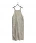 KAGURE（カグレ）の古着「オールインワン　サロペット　リネン混オールインワン」｜アイボリー
