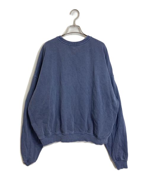 Spick and Span（スピックアンドスパン）Spick and Span (スピックアンドスパン) MAO MORITA VINTAGE加工 スウェット　オーバーサイズ ネイビー サイズ:FREEの古着・服飾アイテム