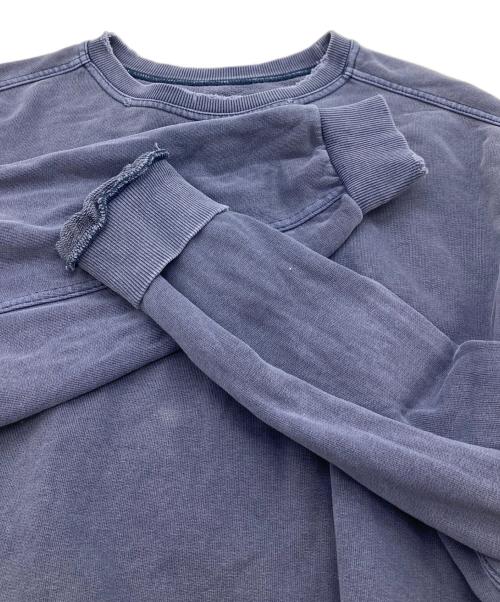 Spick and Span（スピックアンドスパン）Spick and Span (スピックアンドスパン) MAO MORITA VINTAGE加工 スウェット　オーバーサイズ ネイビー サイズ:FREEの古着・服飾アイテム