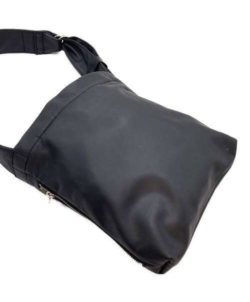 PUBLIC TOKYO（パブリックトウキョウ）PUBLIC TOKYO (パブリックトウキョウ) YOROZU別注 2WAY ポリカーボネートタスキ/ 巾着ショルダーバッグS ブラック サイズ:実寸参照の古着・服飾アイテム