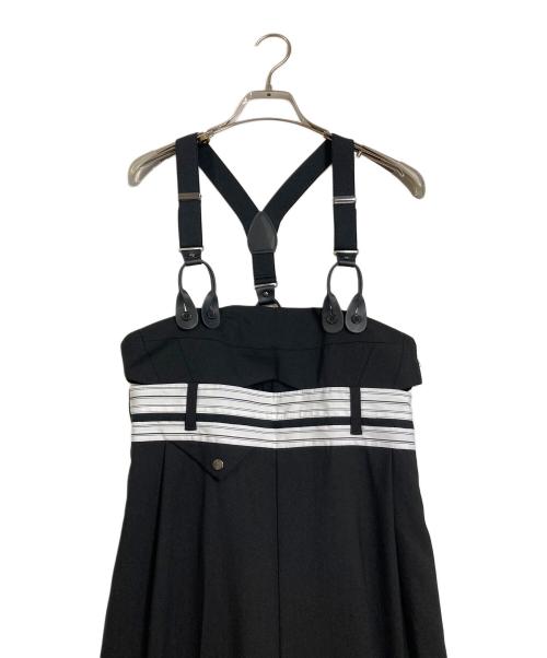 AULA AILA（アウラアイラ）AULA AILA (アウラアイラ) サスペンダーサロペット ブラック サイズ:1の古着・服飾アイテム