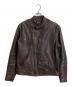 RRL（ダブルアール）の古着「アビエイター ベインズ カーフレザー ライダースジャケット」｜ブラウン