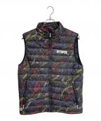 Octopusオクトパス）の古着「DECO DOWN VEST ダウンベスト」｜ブラック