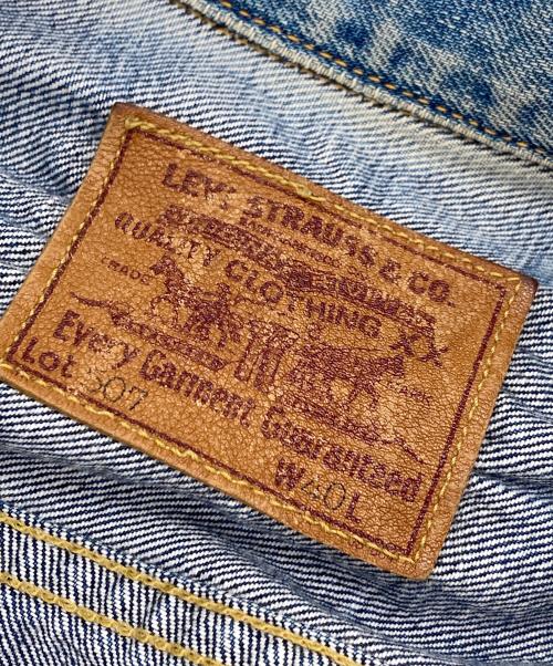 LEVI'S（リーバイス）LEVI'S (リーバイス) 507XX復刻 2nd デニムジャケット　BIGE ボタン裏J22 日本製 2nd インディゴ サイズ:40の古着・服飾アイテム